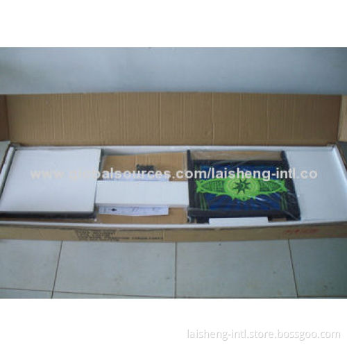 Beer/Red Wine Display Stand with 4 Shelves, Measures 22.7 x 12.25 x 77 Inches